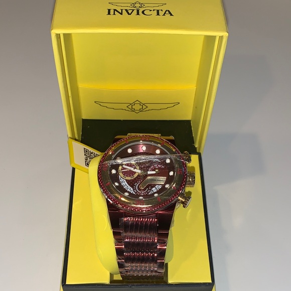 Invicta Men's Bold Red Watch